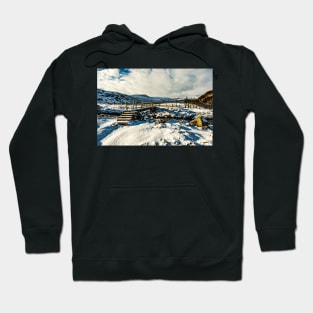 Winter In Cronkley Meadow Hoodie